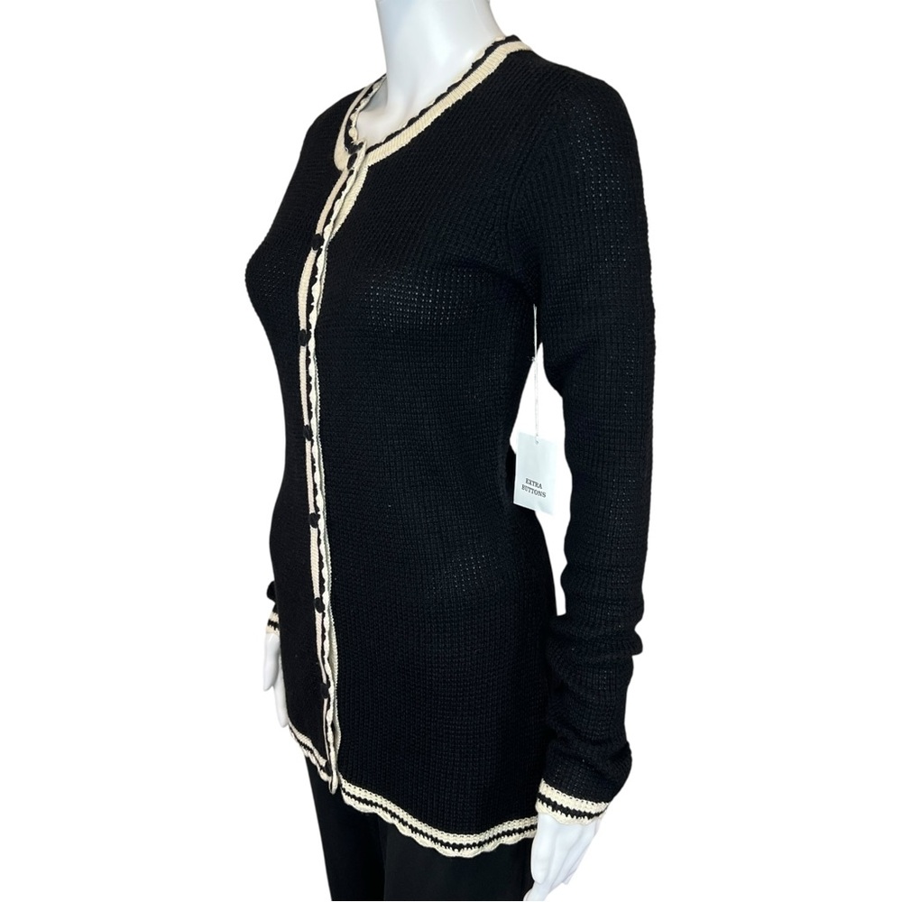 Moda International Silk Cashmere Sweater S - Picture 4 of 6